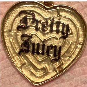 New JUICY COUTURE Labyrinth Maze Charm HEART PRETTY JUICY
